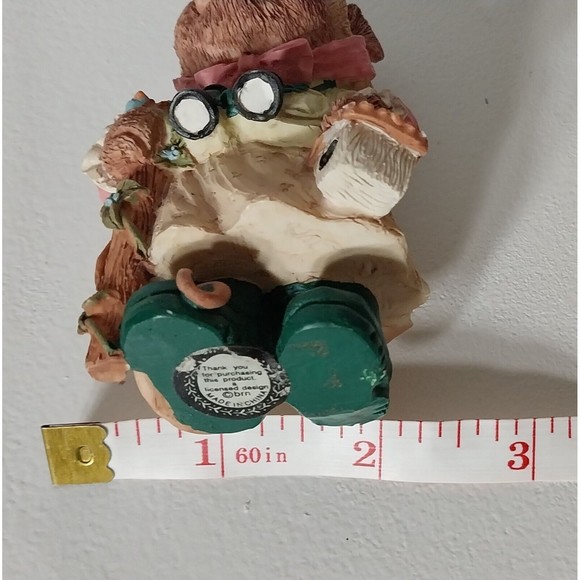 Nature Mouse Bluebirds Binoculars Walking Resin Figurine EUC Collectible Display - Picture 8 of 12